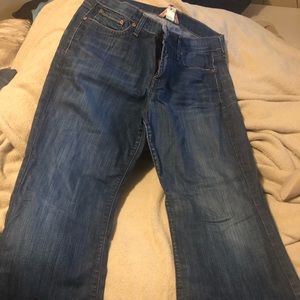 Lucky brand jeans. Size 14 wide leg, boot cut